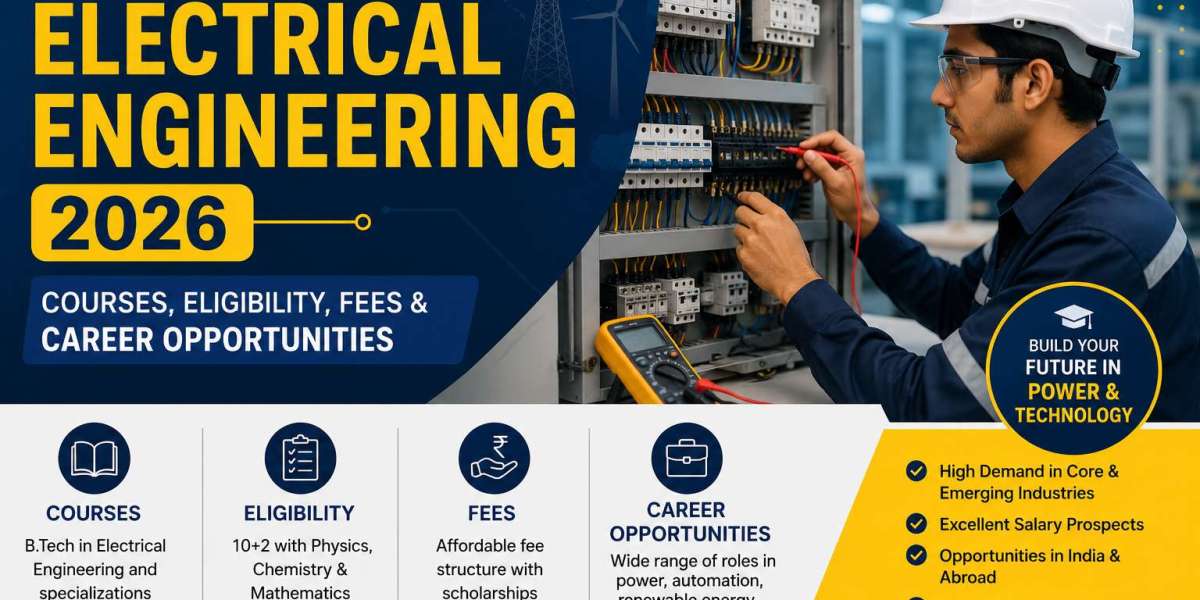 Admission for Electrical Engineering 2026: Courses, Eligibility, Fees & Career Opportunities