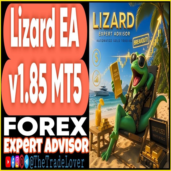 Lizard EA v1.85 MQ5 Source Code (Works on Build 6061) | Forex Robot | MT5 Expert Advisor - The Trade Lovers
