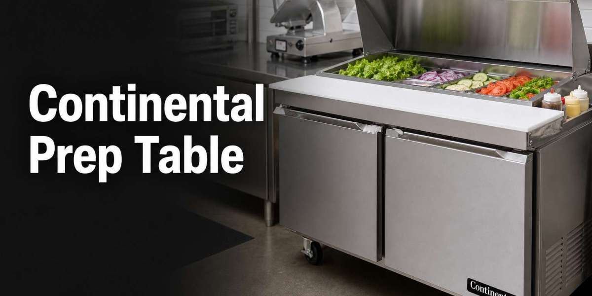 Restaurant Line Cooler Prep Station: Cold Rail Integration for High-Speed Assembly