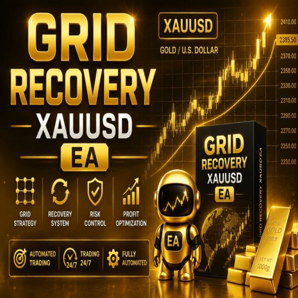 Grid Recovery XAUUSD EA v1.0 MT5 + Presets - AtomFX Store