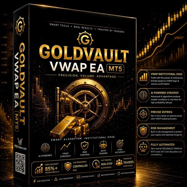GoldVault VWAP EA 3.14 MT5 + Presets - AtomFX Store