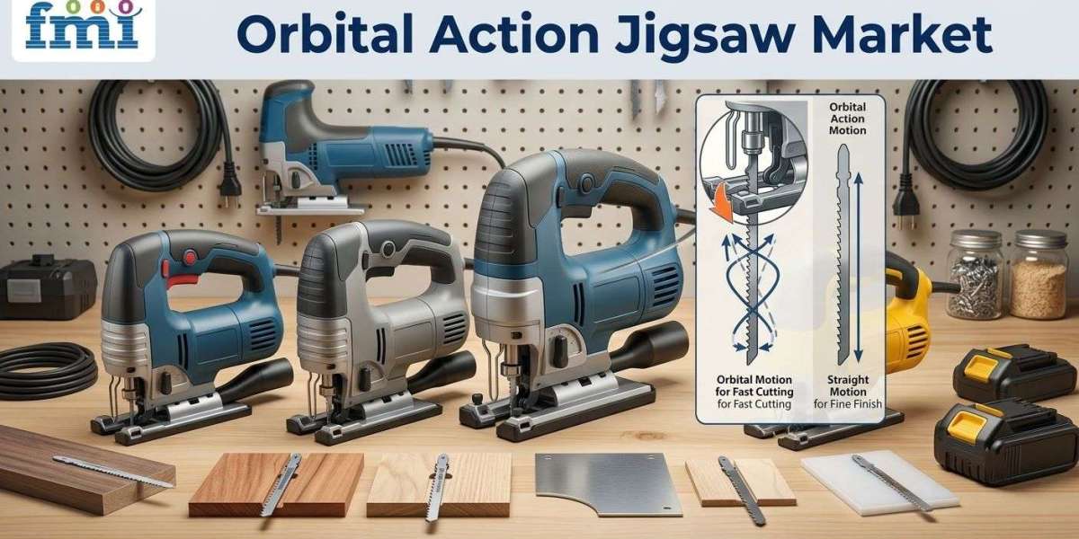 Orbital Action Jigsaw Market Advances with Rising Cordless Adoption Across Key Applications 2026–2036