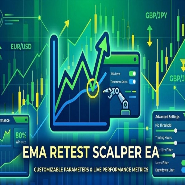 EMA Retest Scalper EA v1.10 MT5 - AtomFX Store
