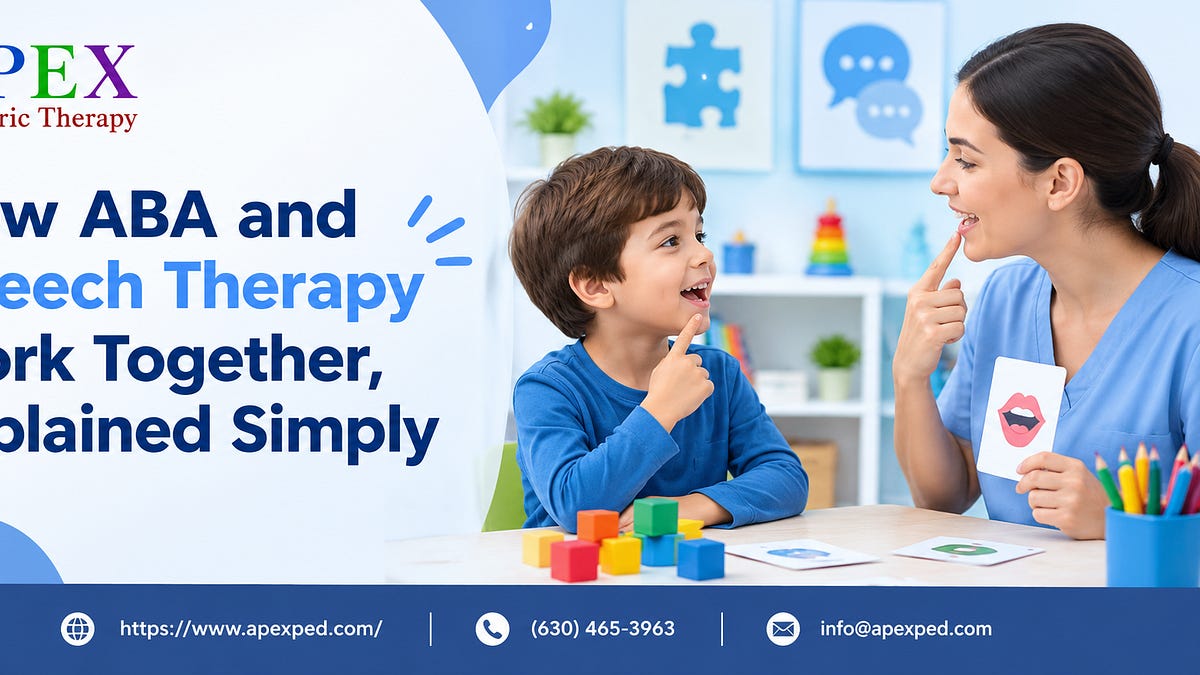 How ABA and Speech Therapy Work Together, Explained Simply