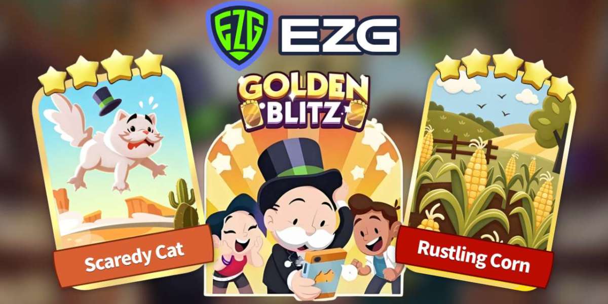 Monopoly GO: Golden Blitz Is Coming soon! Use EZG.com to Quickly Collect All The Stickers!