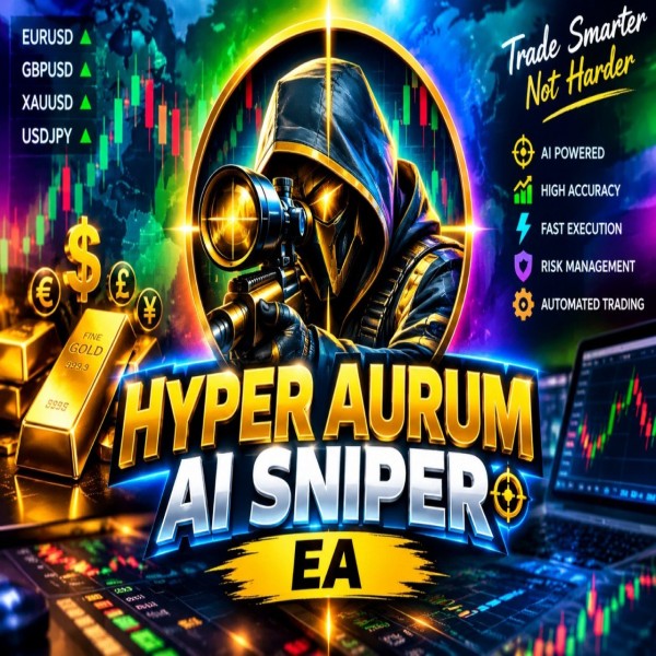 Hyper Aurum AI Sniper EA v4.0 MT5 + Presets - AtomFX Store