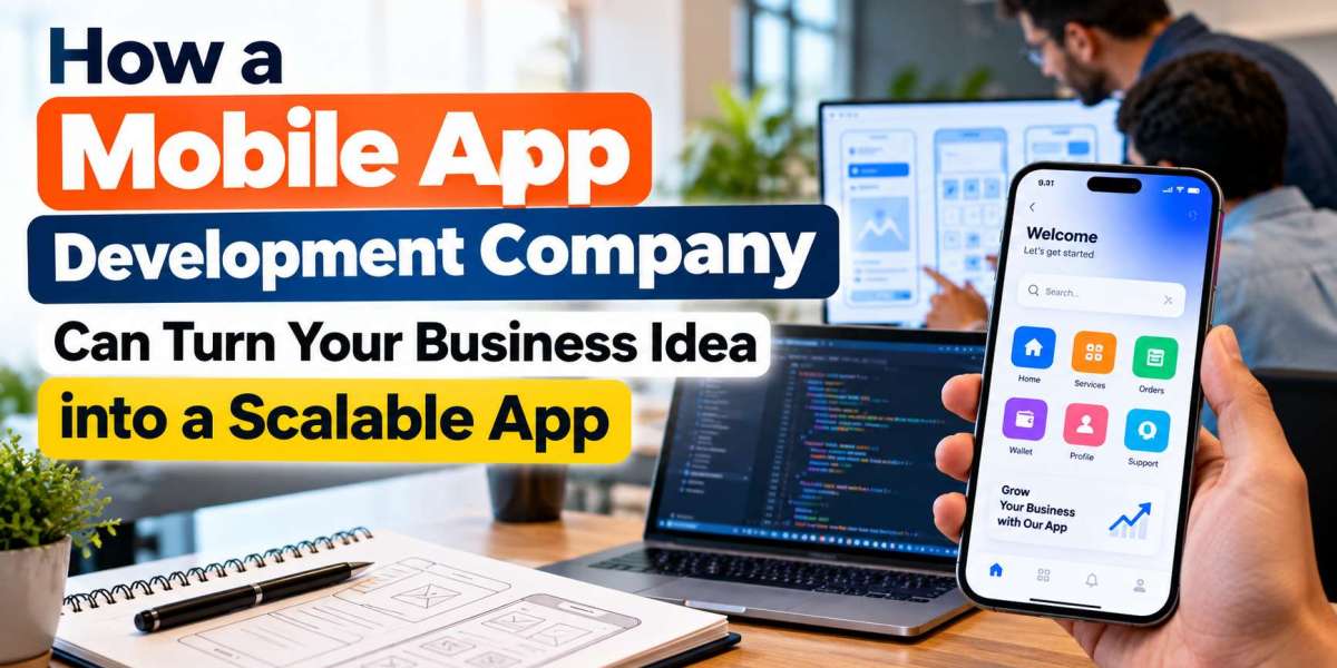 How a Mobile App Development Company Can Turn Your Business Idea into a Scalable App