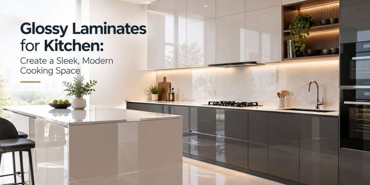 Glossy Laminates for Kitchen: Create a Sleek, Modern Cooking Space