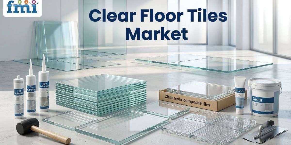 Clear Floor Tiles Market: Transparent Flooring Gains Ground in Technical Spaces 2026–2036