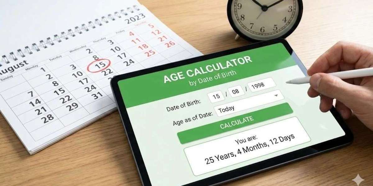 Simple Age Calculator for Years, Months, and Days