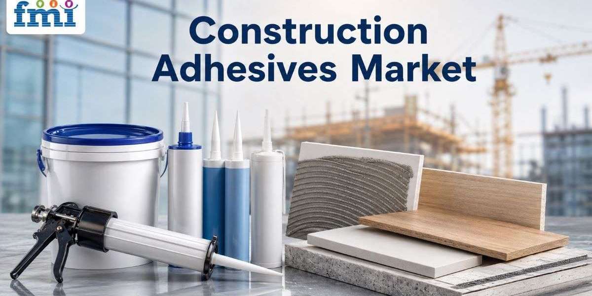 Construction Adhesives Market: Eco-Friendly Bonding, Building and Infrastructure Demand 2026–2036