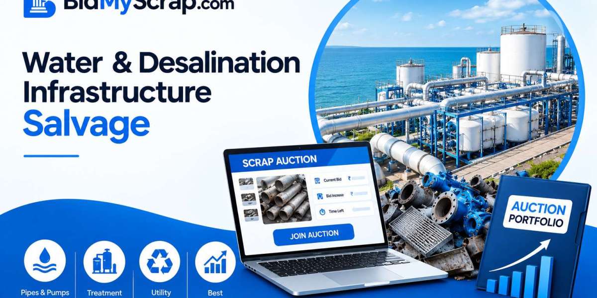 Water & Desalination Infrastructure Salvage: Monetizing Utility Scrap via Online Scrap Auction System